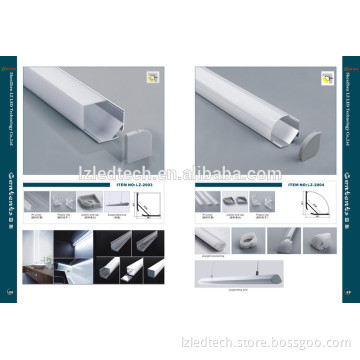 aluminium led strip diffuser 5050 led under cabinet lights showcase lights for glass shelf